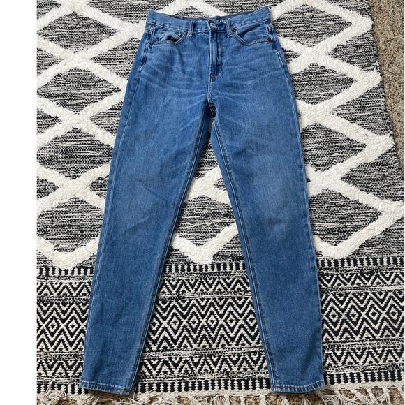 American Eagle High Rise Mom Jeans size 00 - Picture 1 of 8
